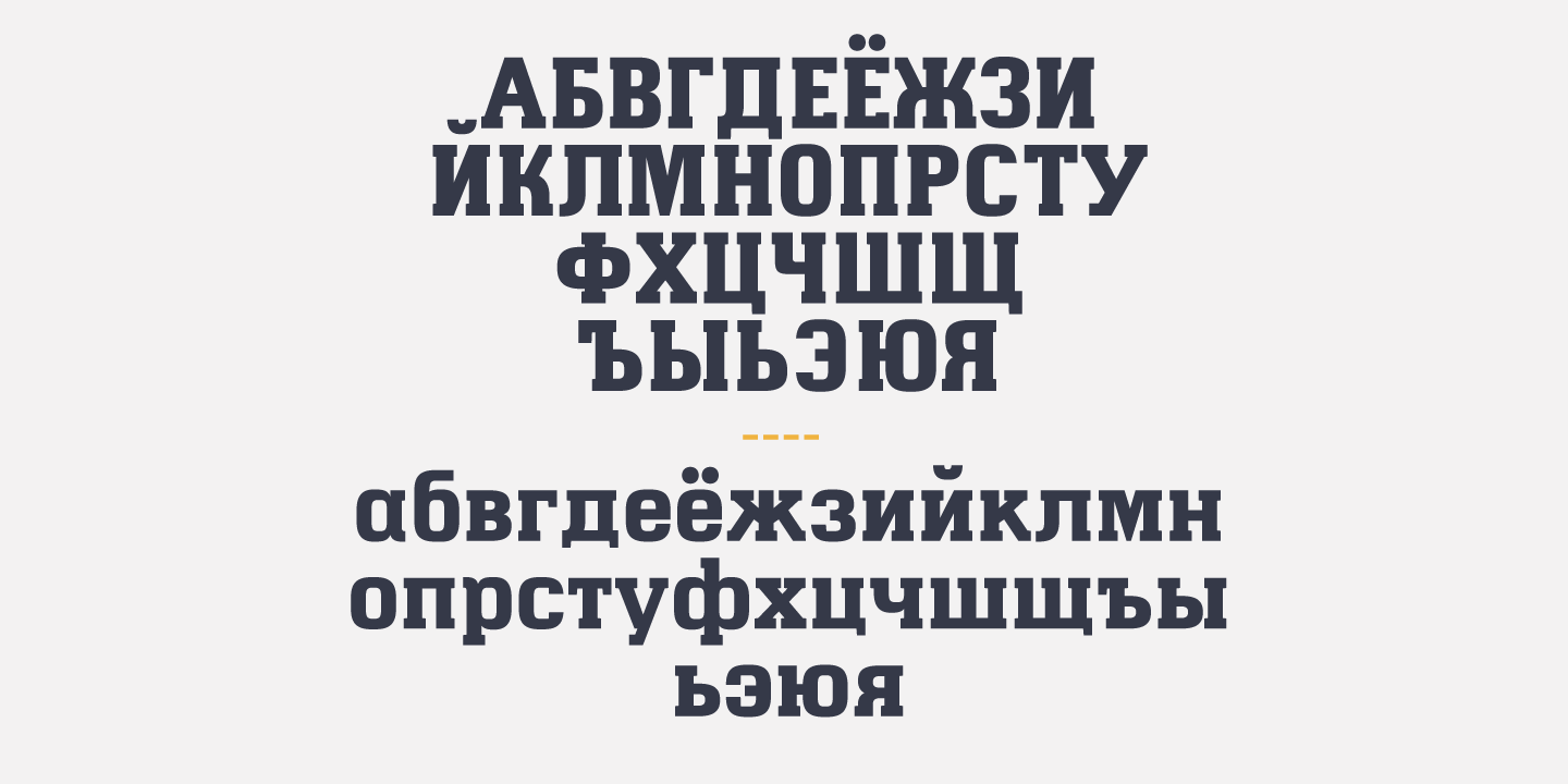 Hapna Slab Serif Medium Font preview